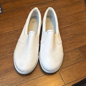A New Day White Slip-On Sneakers